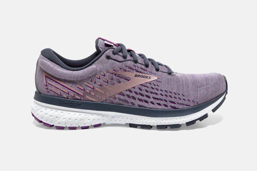 Brooks Running Shoes - Ghost 13 Road Womens - Purple - OSA-145708